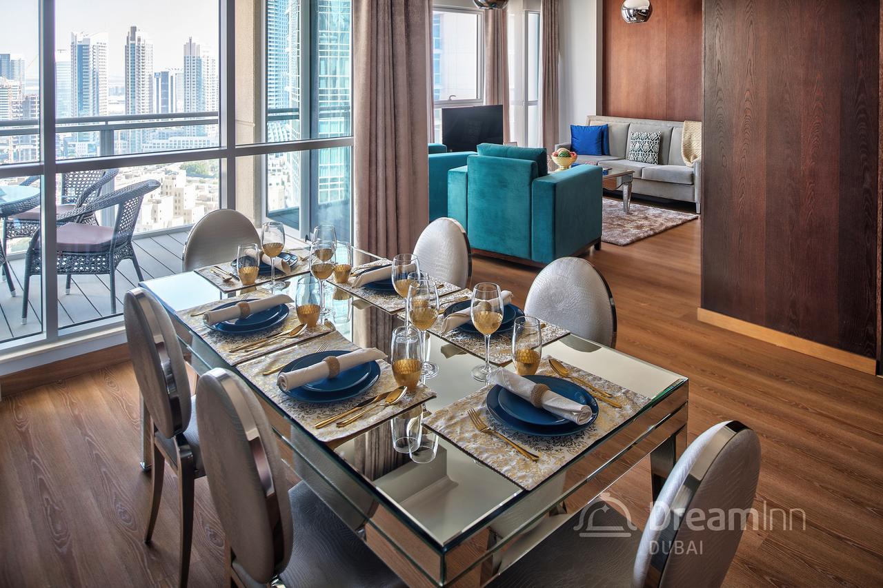 Dream Inn Apartments - Burj Residences Burj Khalifa View Dubai Eksteriør billede